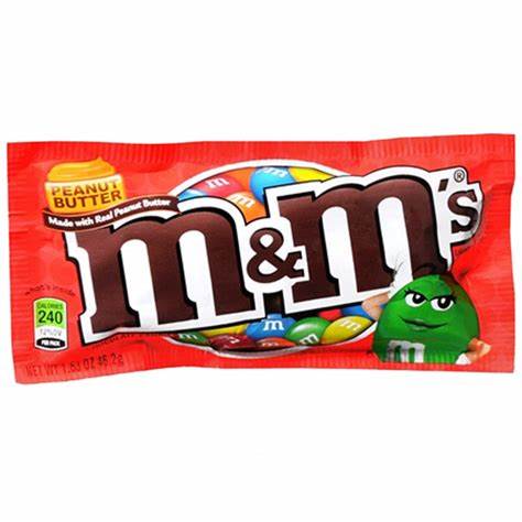 M&Ms Peanut Butter 46.2g