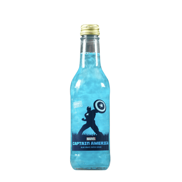 Marvel Captain America Super Soldier Blue Grape 330ml