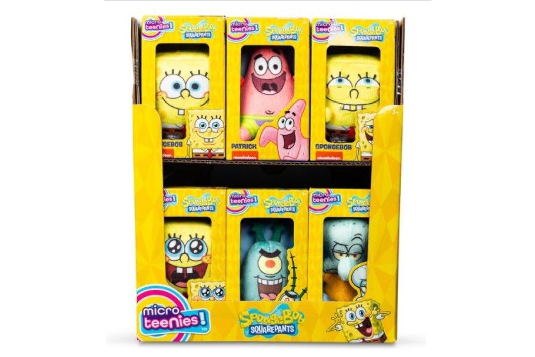 Micro Teenies Spongebob Squarepants Boxed Plush