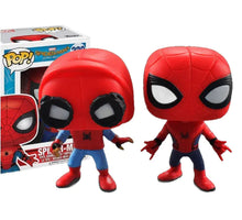 Load image into Gallery viewer, Funko Pop Avengers Iron Man Spider-Man Figures 220 &amp; 222

