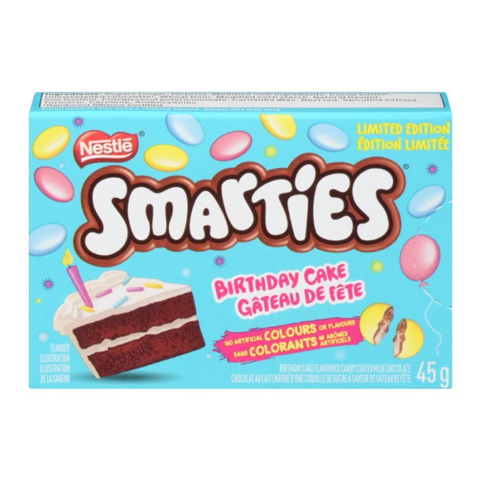 Nestle Smarties Birthday Cake 45g