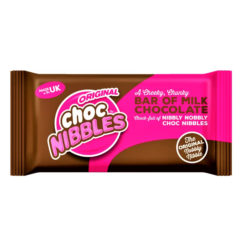 Original Choc Nibbles Bar 120g – Sugar Rush Neath