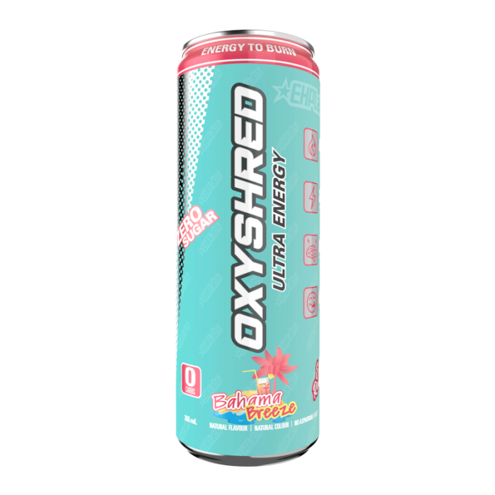 Oxyshred Energy Bahama Breeze 355ml