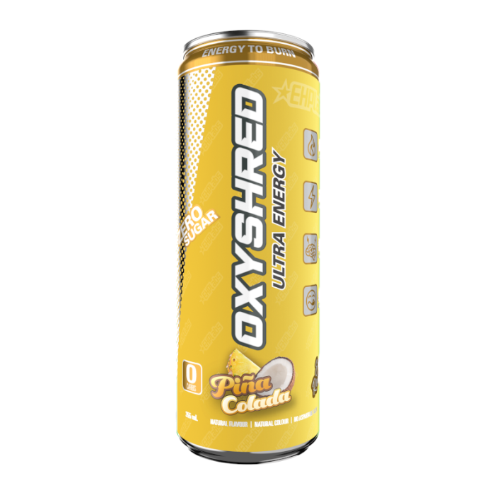 Oxyshred Energy Pina Colada 355ml