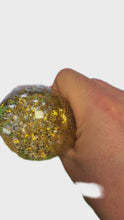 Load and play video in Gallery viewer, Squishy Bao Glitter Dumpling with Orb Balls 8.5cm
