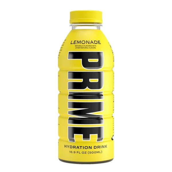 Prime Hydration Lemonade.