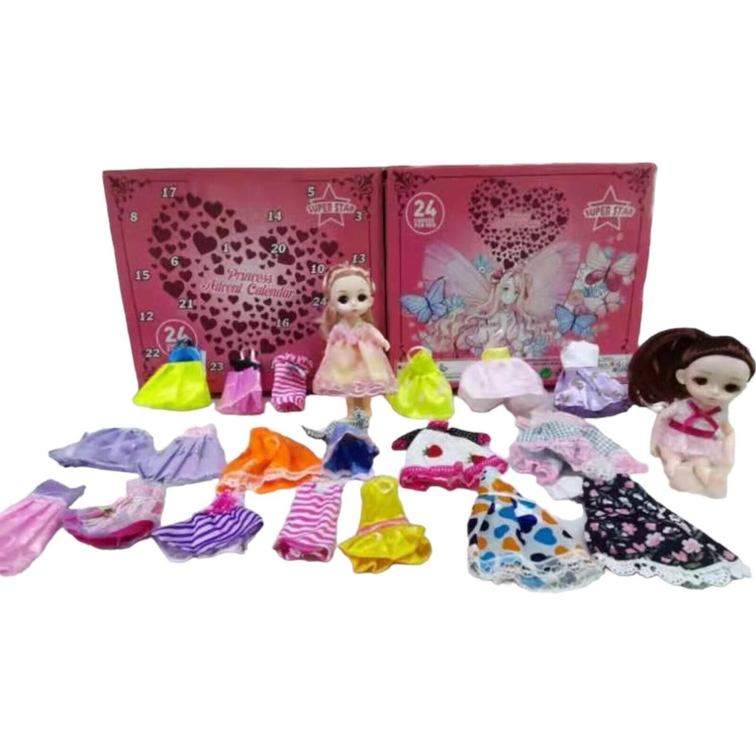 Princess Doll Advent Calendar.