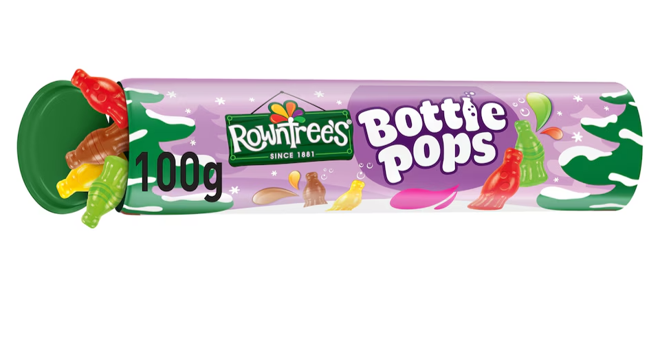 Rowntrees Bottle Pops Tube 100g
