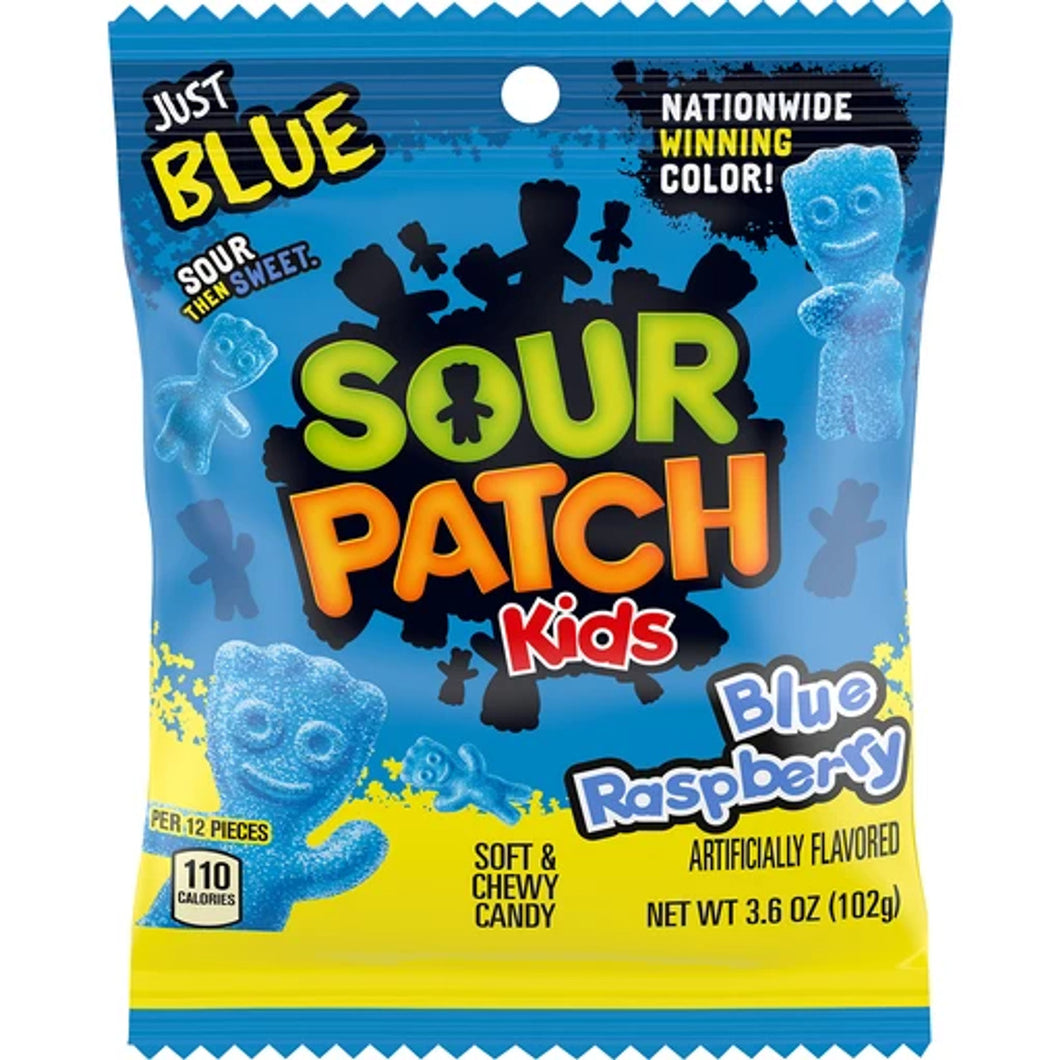 Sour Patch Kids Blue Raspberry 102g.