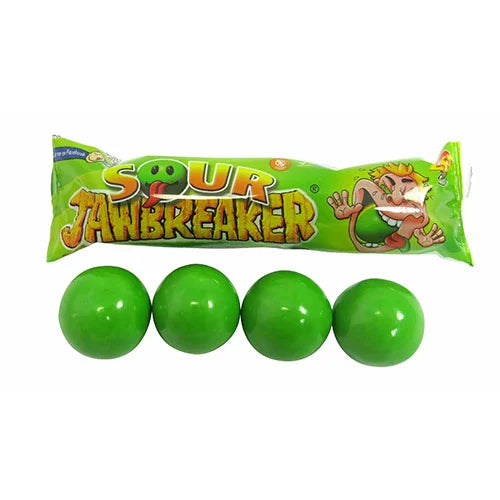 ZED Sour Apple Jawbreakers.