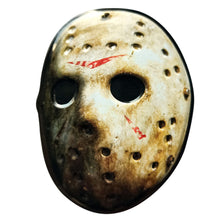 Load image into Gallery viewer, Friday the 13th - Jason Mask Cherry Sours Tin.
