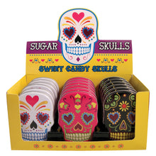 Load image into Gallery viewer, Sugar Skulls Candy Tin.
