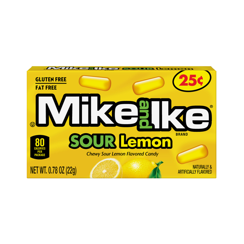 Mike & Ike Mini Sour Lemon.