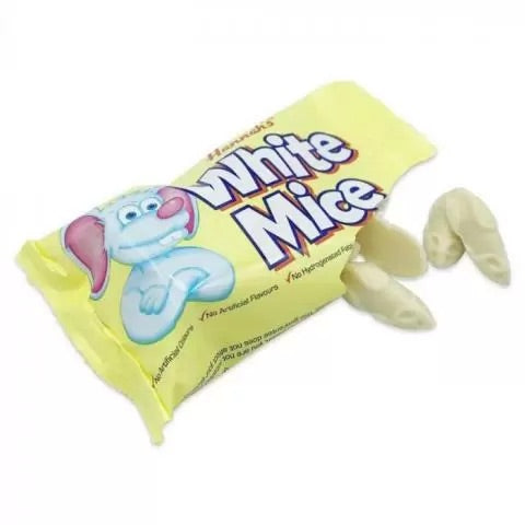 Hannahs White Mice 40g.