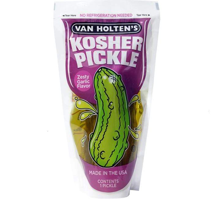 Van Holten’s Kosher Garlic Pickle.