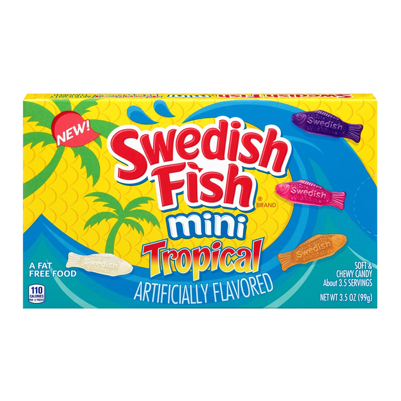 Swedish Fish Tropical.