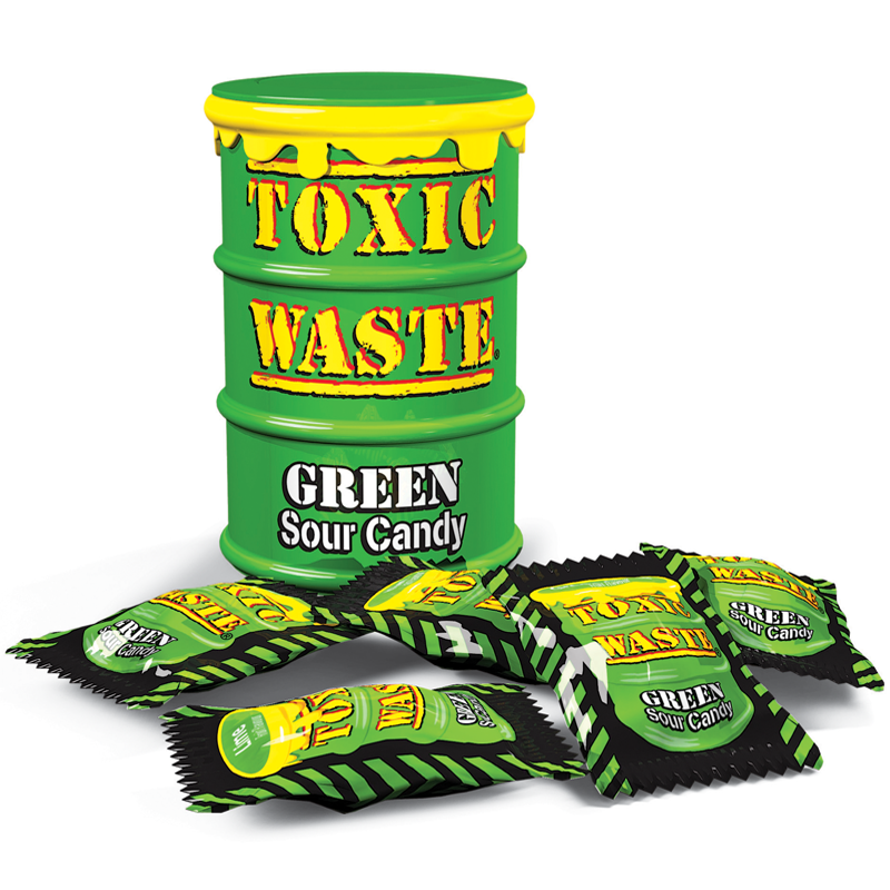 Toxic Waste Green Drum.