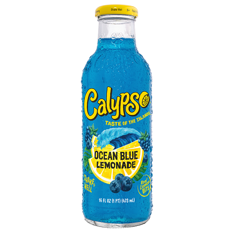 Calypso Blue Lemonade.