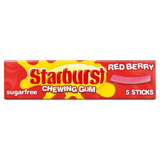 Starburst Gum Red Berry